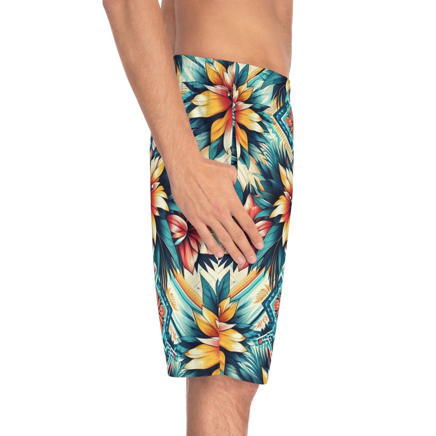 Juicy Clams Men's Board Shorts (H166)