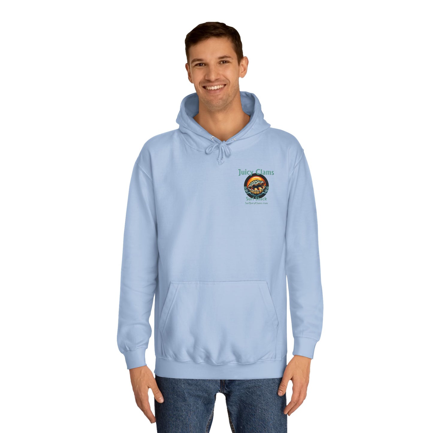 Juicy Clams Unisex College Hoodie (A002)