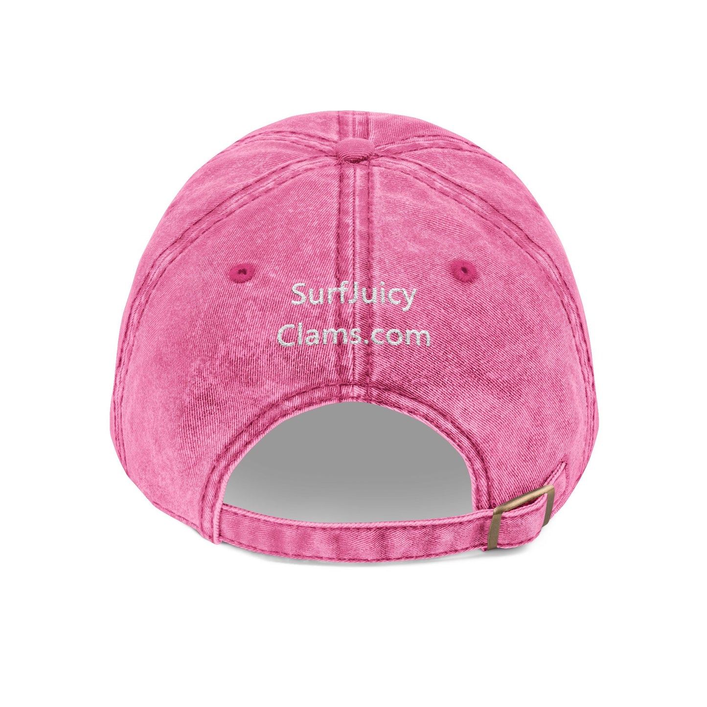 Juicy Clams Embroidered Vintage Cap (E005)