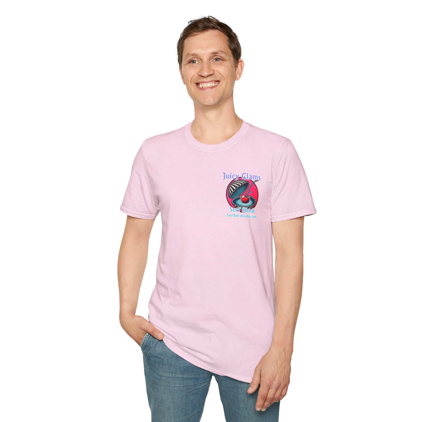 Juicy Clams Unisex Logo T-Shirt (A008)