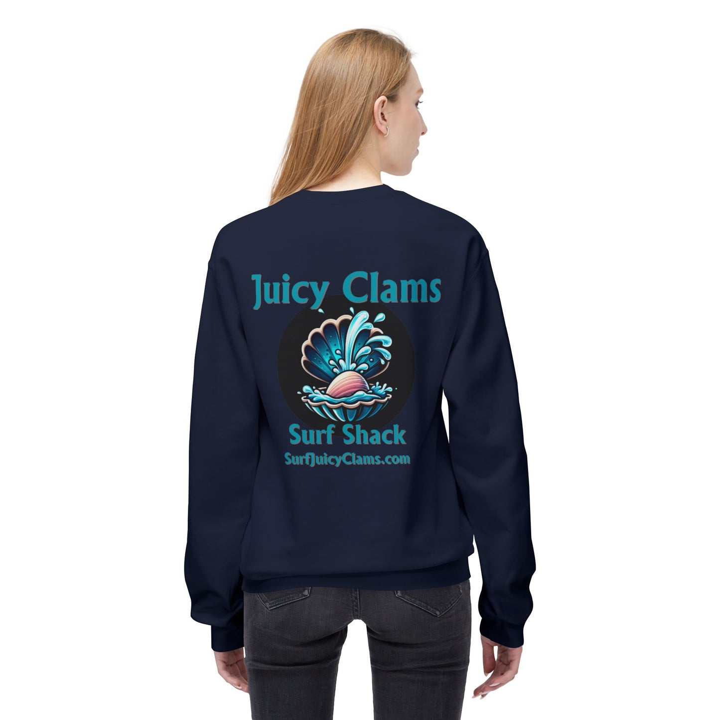 Juicy Clams Unisex Midweight Sweatshirt (A004)