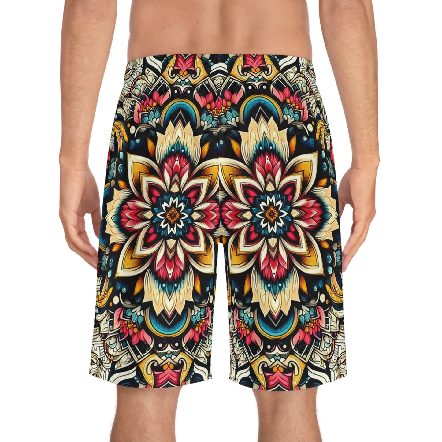 Juicy Clams Men's Board Shorts (H063)