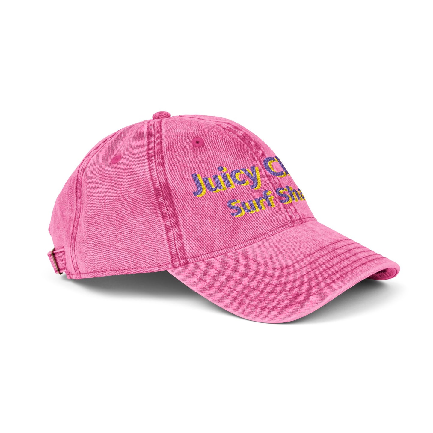 Juicy Clams Embroidered Vintage Cap (E006)