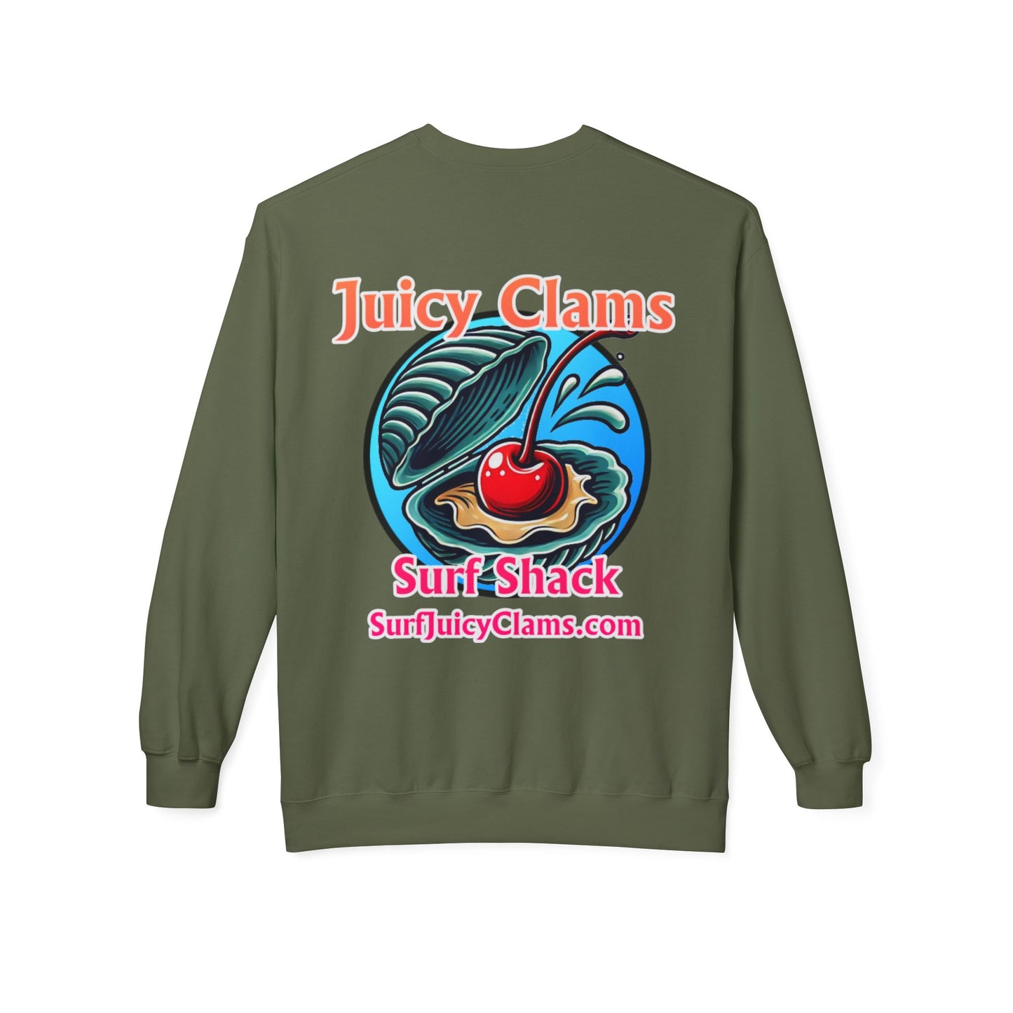 Juicy Clams Unisex Midweight Sweatshirt (A003)
