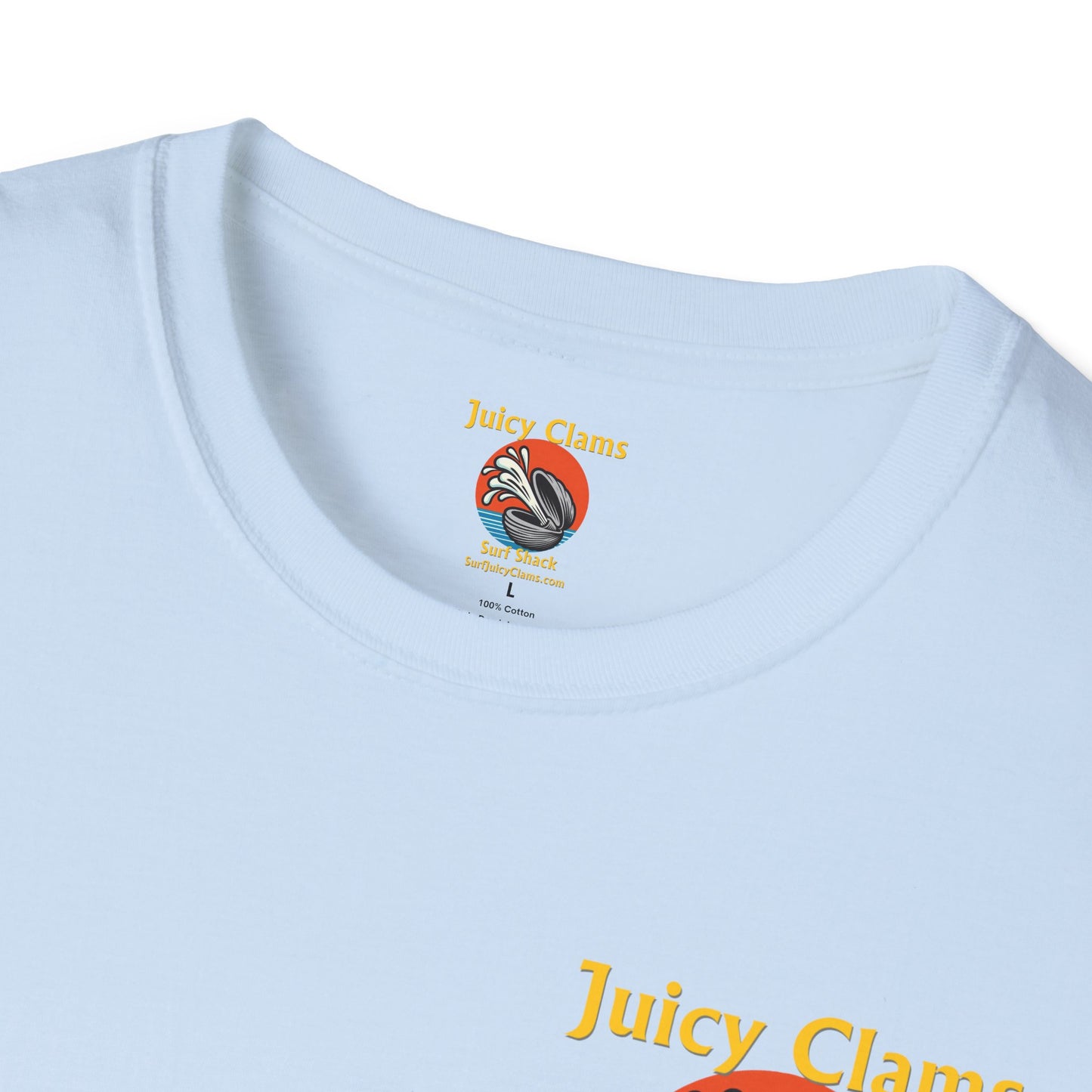 Juicy Clams Unisex Logo T-Shirt (A005)