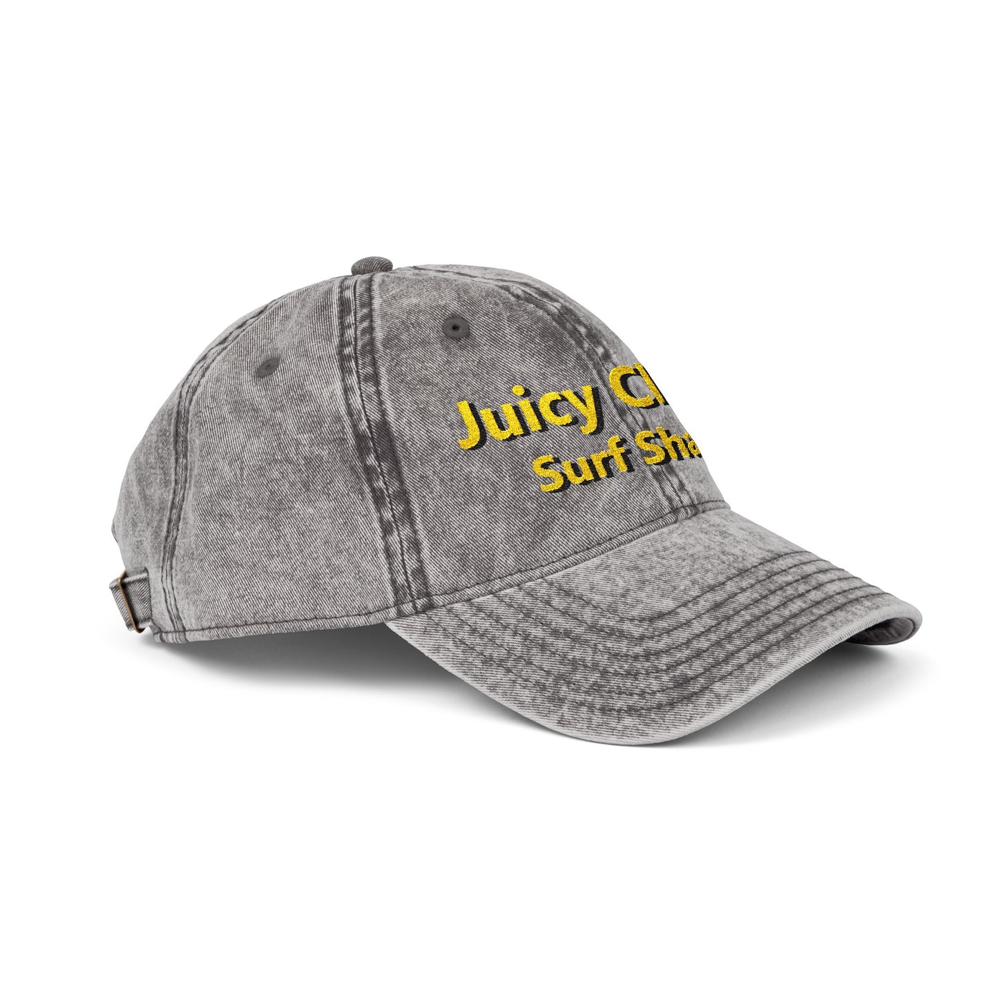 Juicy Clams Embroidered Vintage Cap (E007)