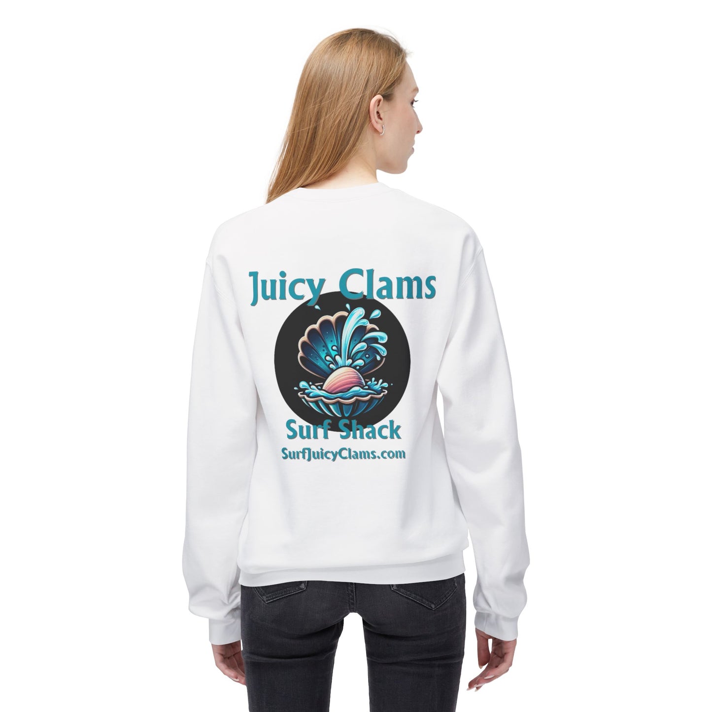 Juicy Clams Unisex Midweight Sweatshirt (A004)