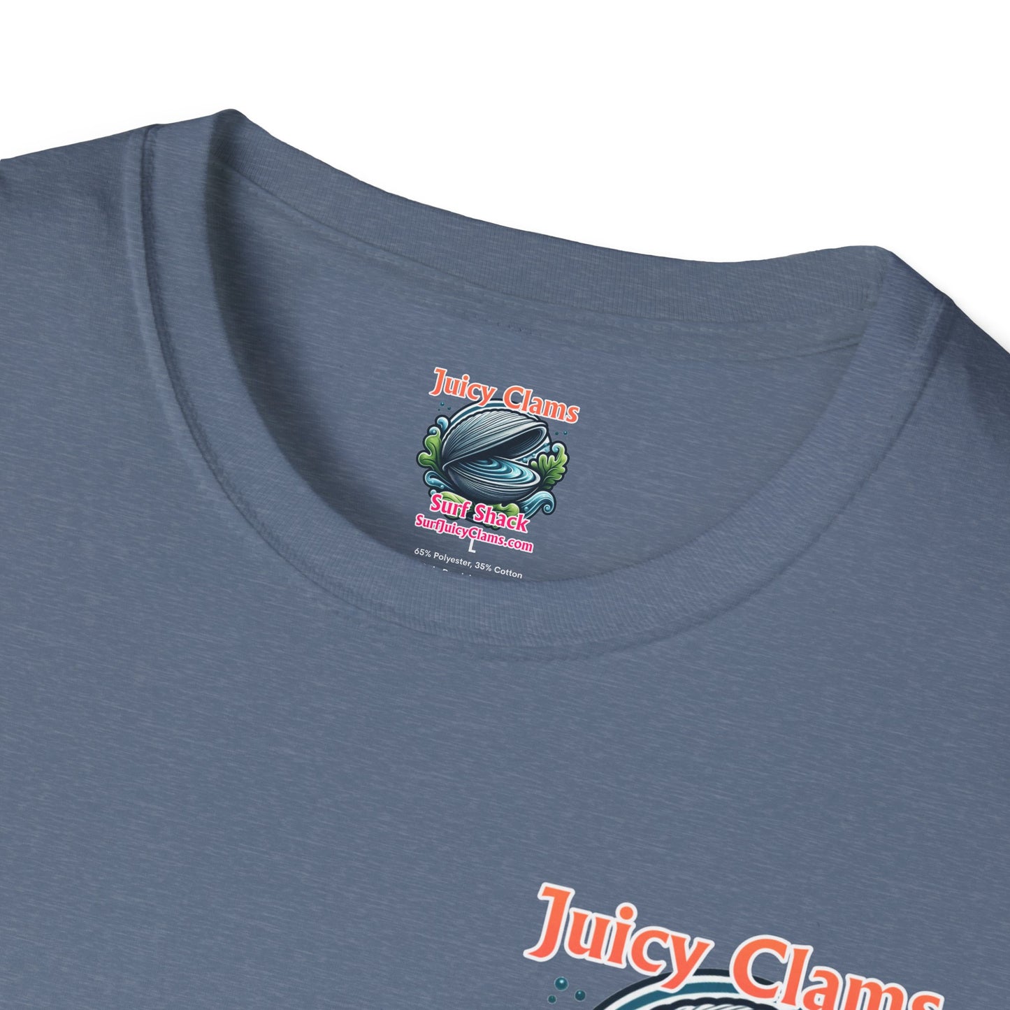 Juicy Clams Unisex Logo T-Shirt (A013)