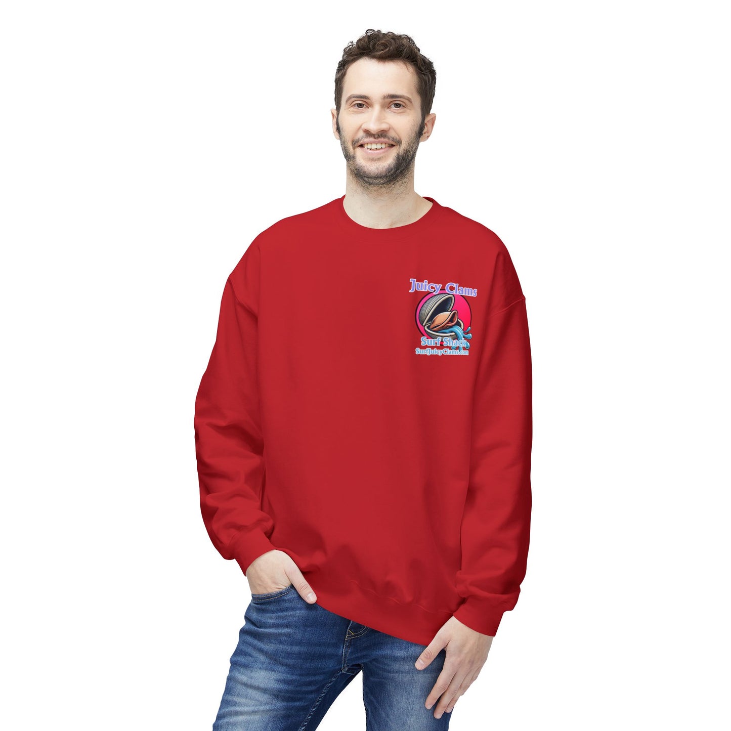 Juicy Clams Unisex Midweight Sweatshirt (A007)
