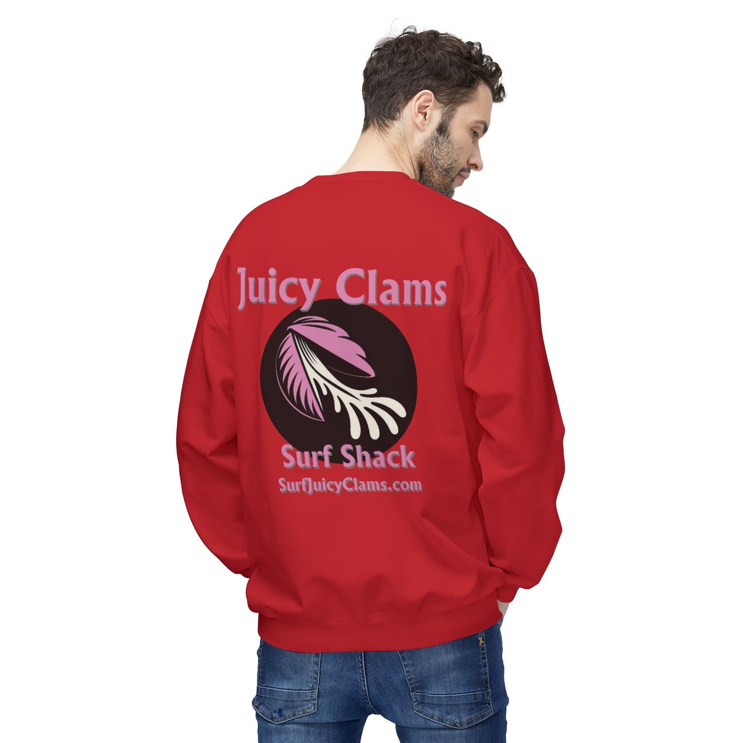Juicy Clams Unisex Midweight Sweatshirt (A001)