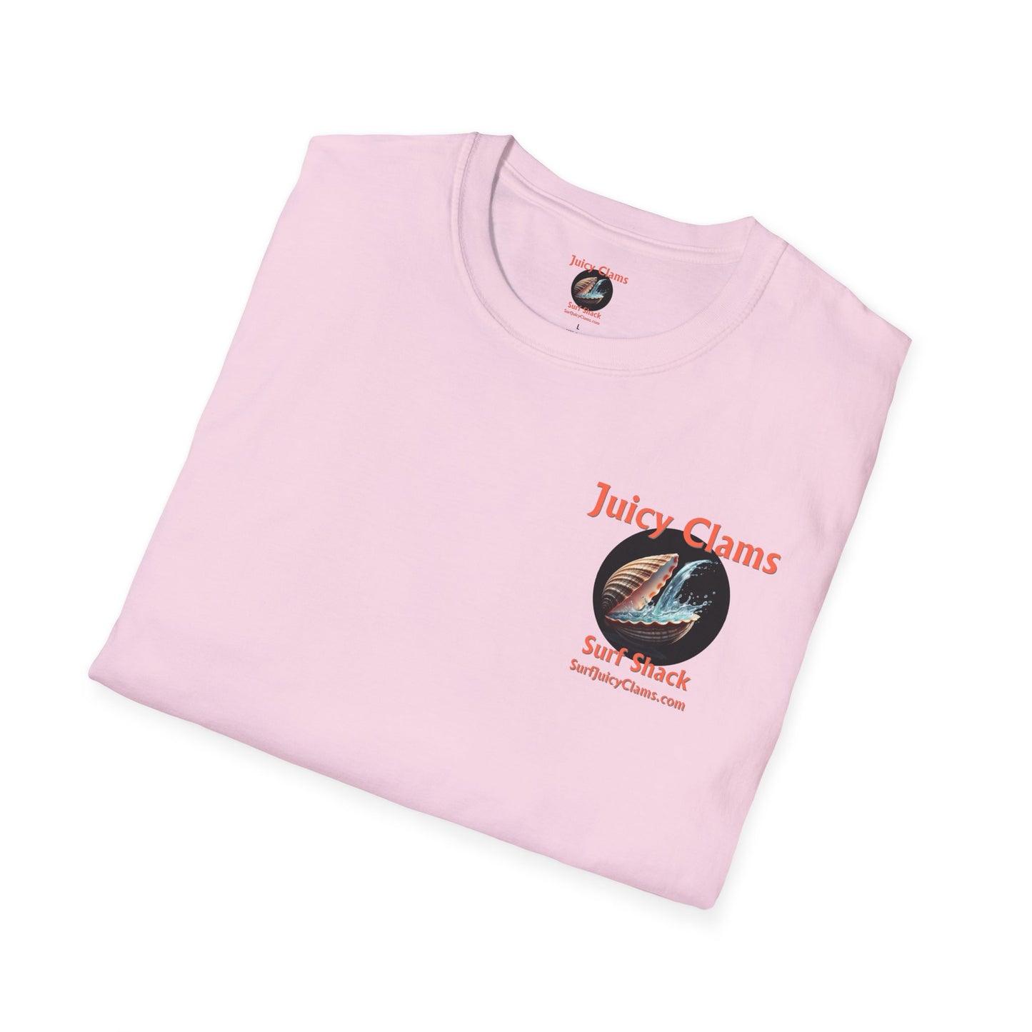 Juicy Clams Unisex Logo T-Shirt (A011)