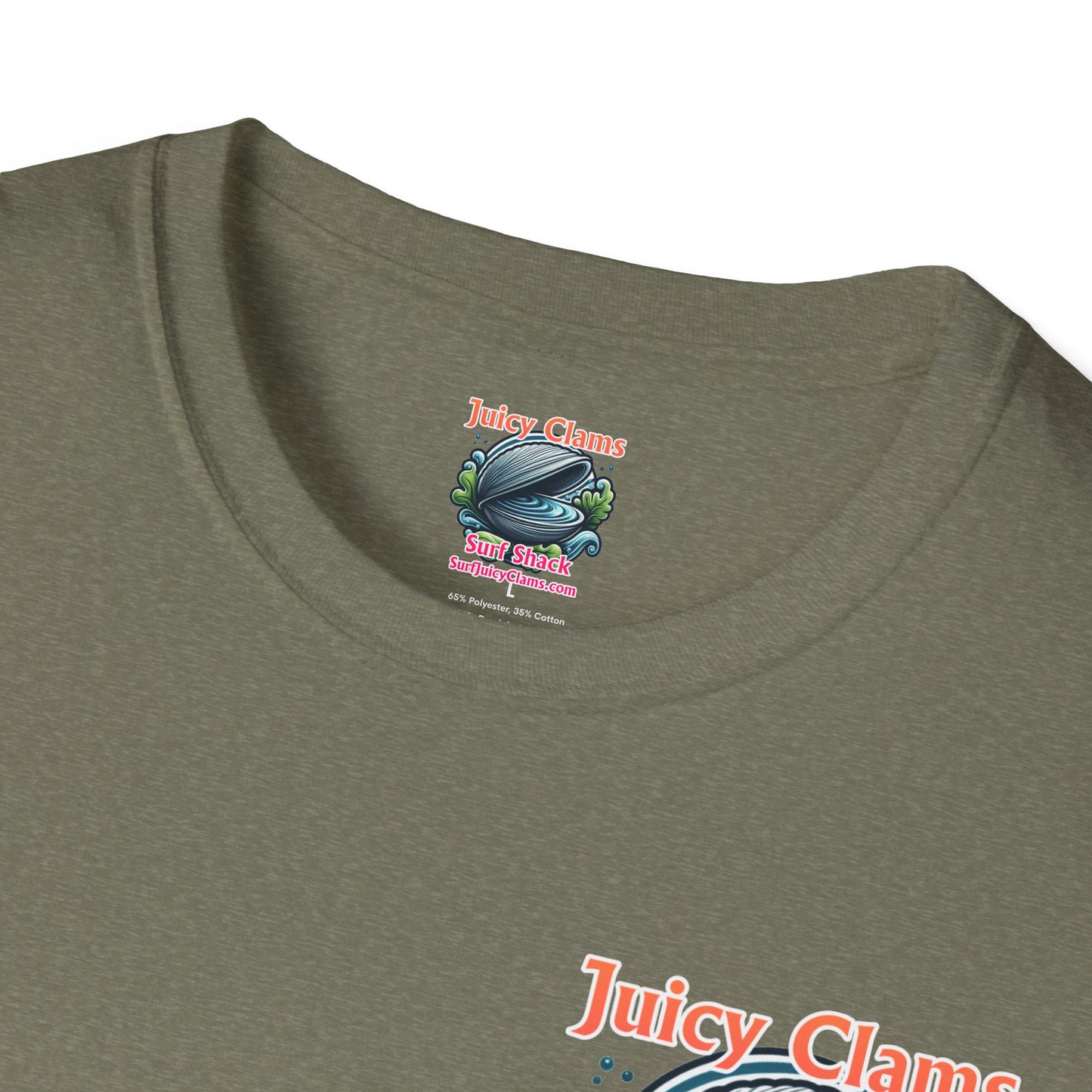 Juicy Clams Unisex Logo T-Shirt (A013)