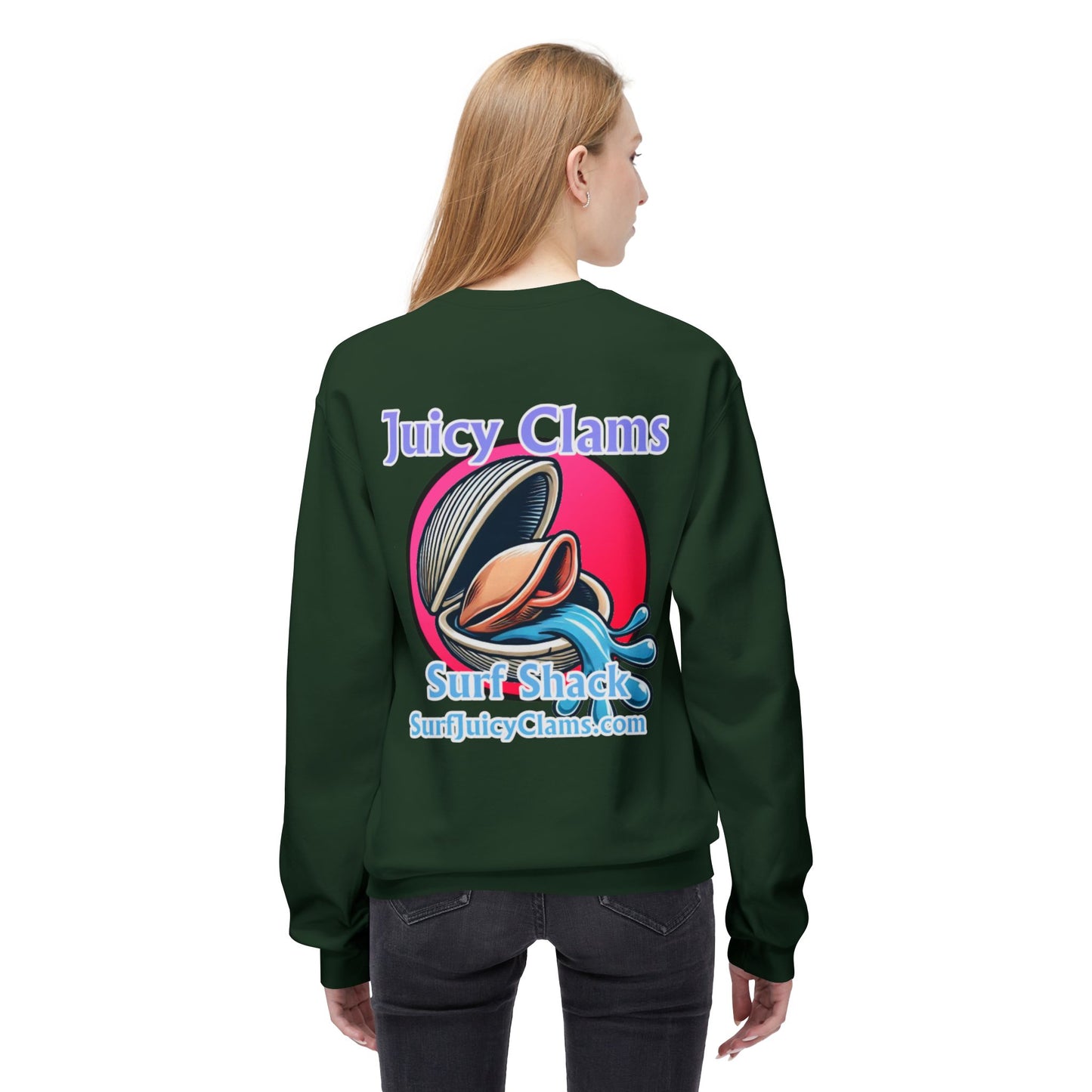 Juicy Clams Unisex Midweight Sweatshirt (A007)