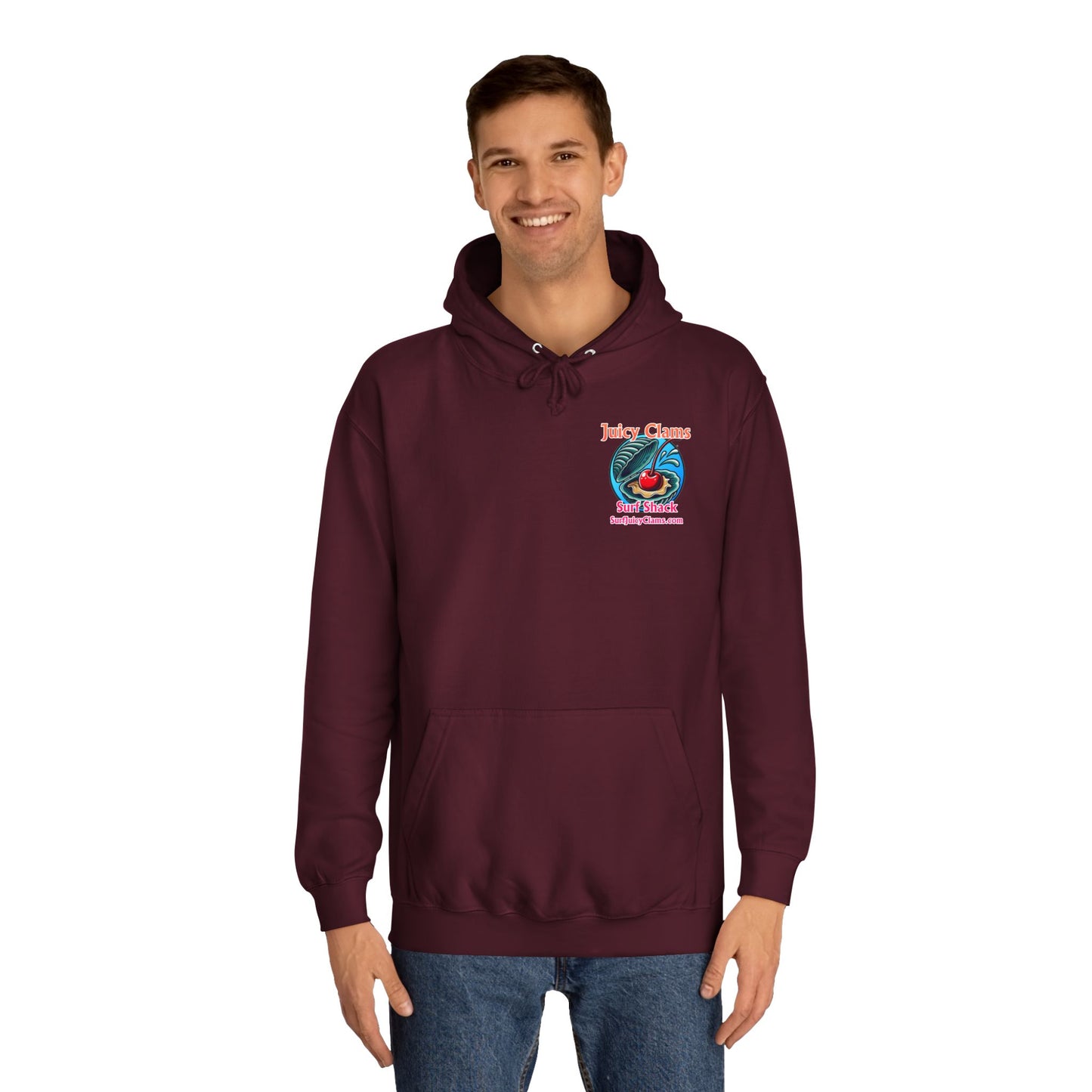 Juicy Clams Unisex College Hoodie (A003)