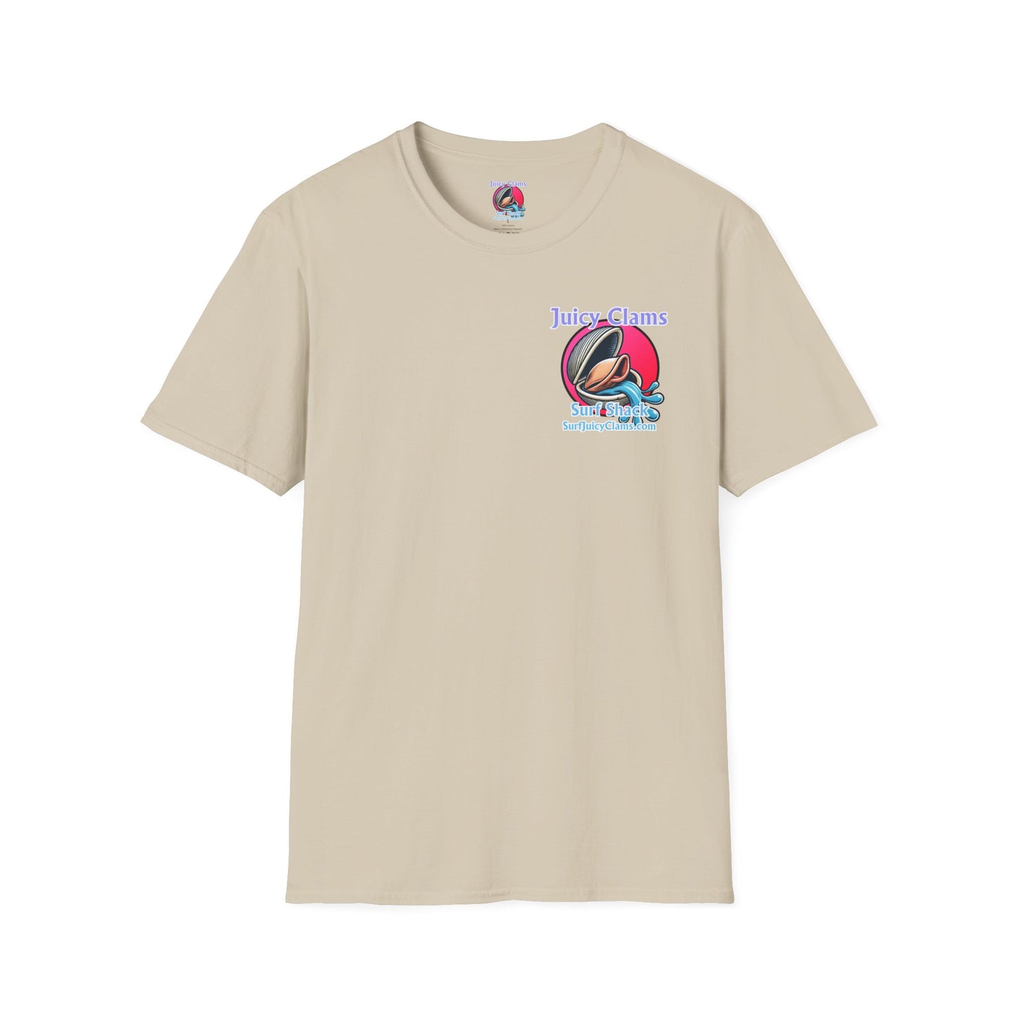 Juicy Clams Unisex Logo T-Shirt (A007)