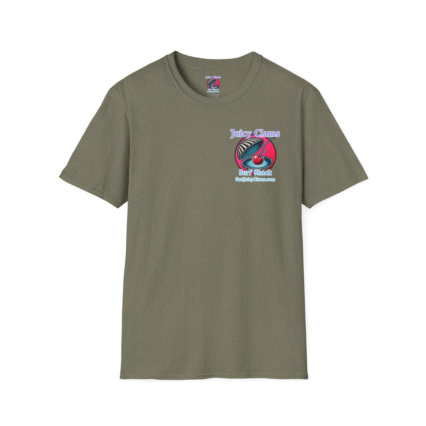 Juicy Clams Unisex Logo T-Shirt (A008)