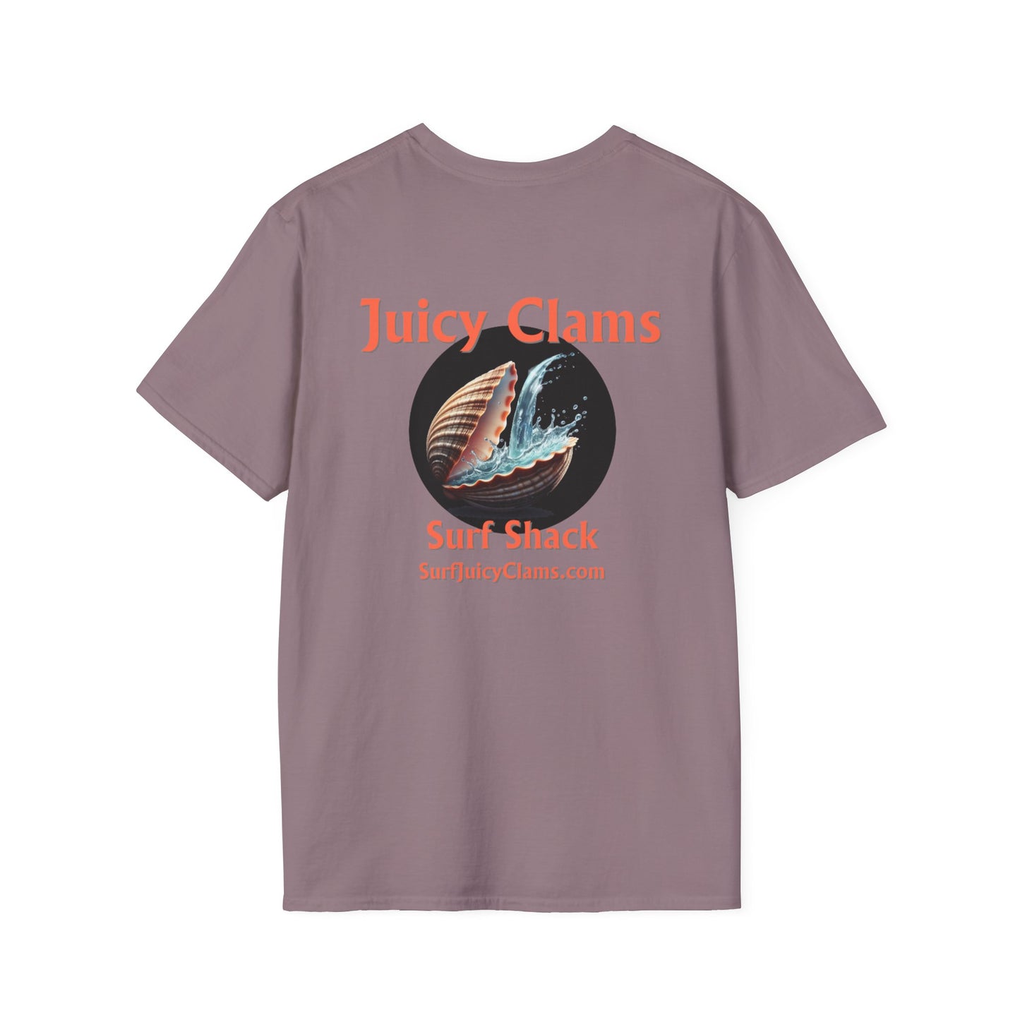 Juicy Clams Unisex Logo T-Shirt (A011)
