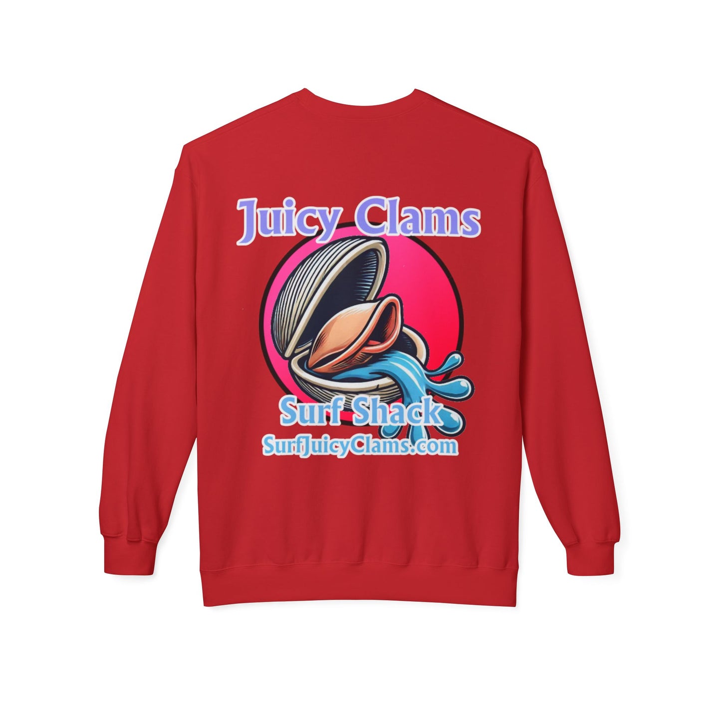 Juicy Clams Unisex Midweight Sweatshirt (A007)