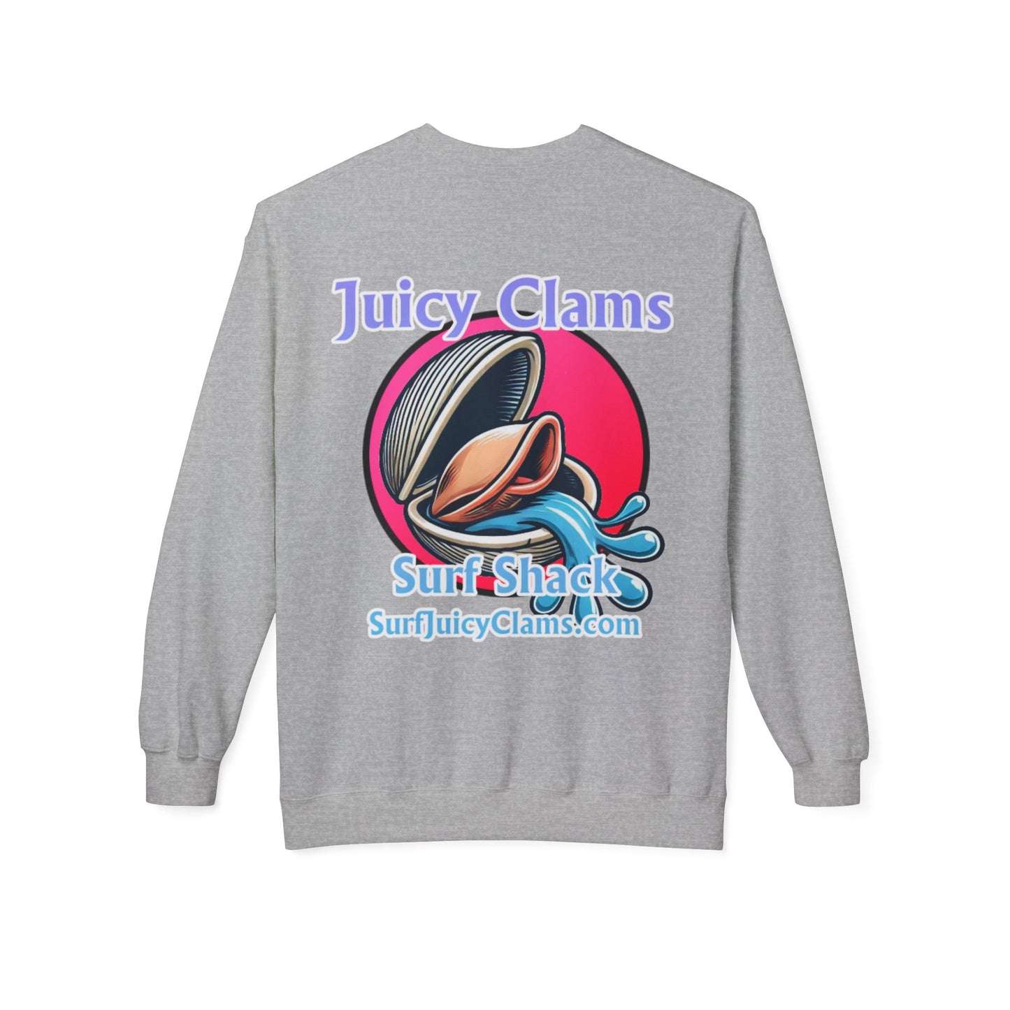 Juicy Clams Unisex Midweight Sweatshirt (A007)