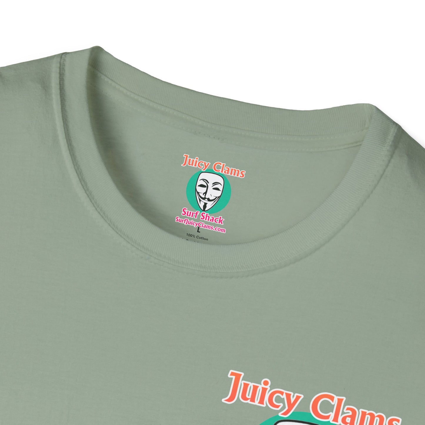 Juicy Clams Unisex Logo T-Shirt (A009)