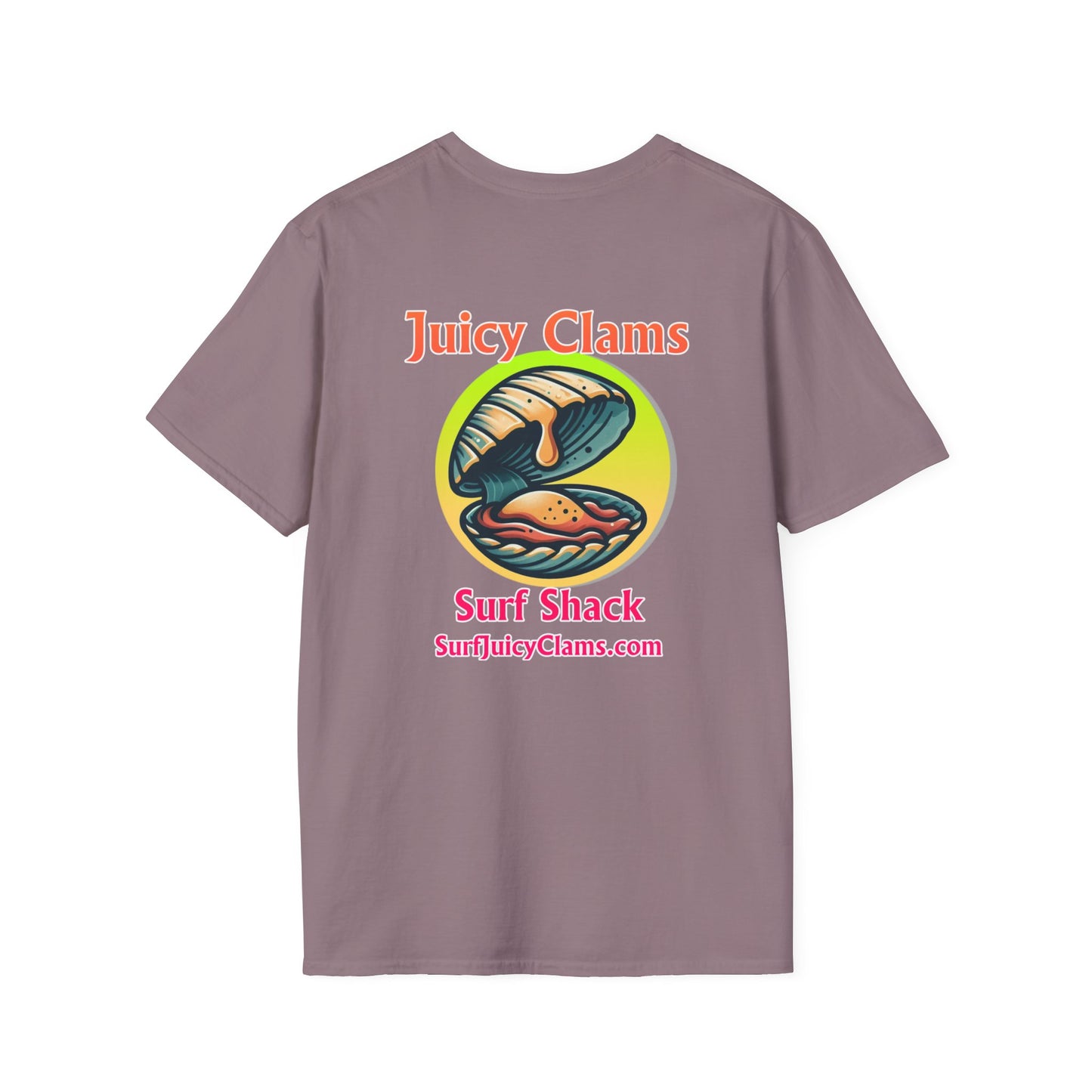 Juicy Clams Unisex Logo T-Shirt (A010)