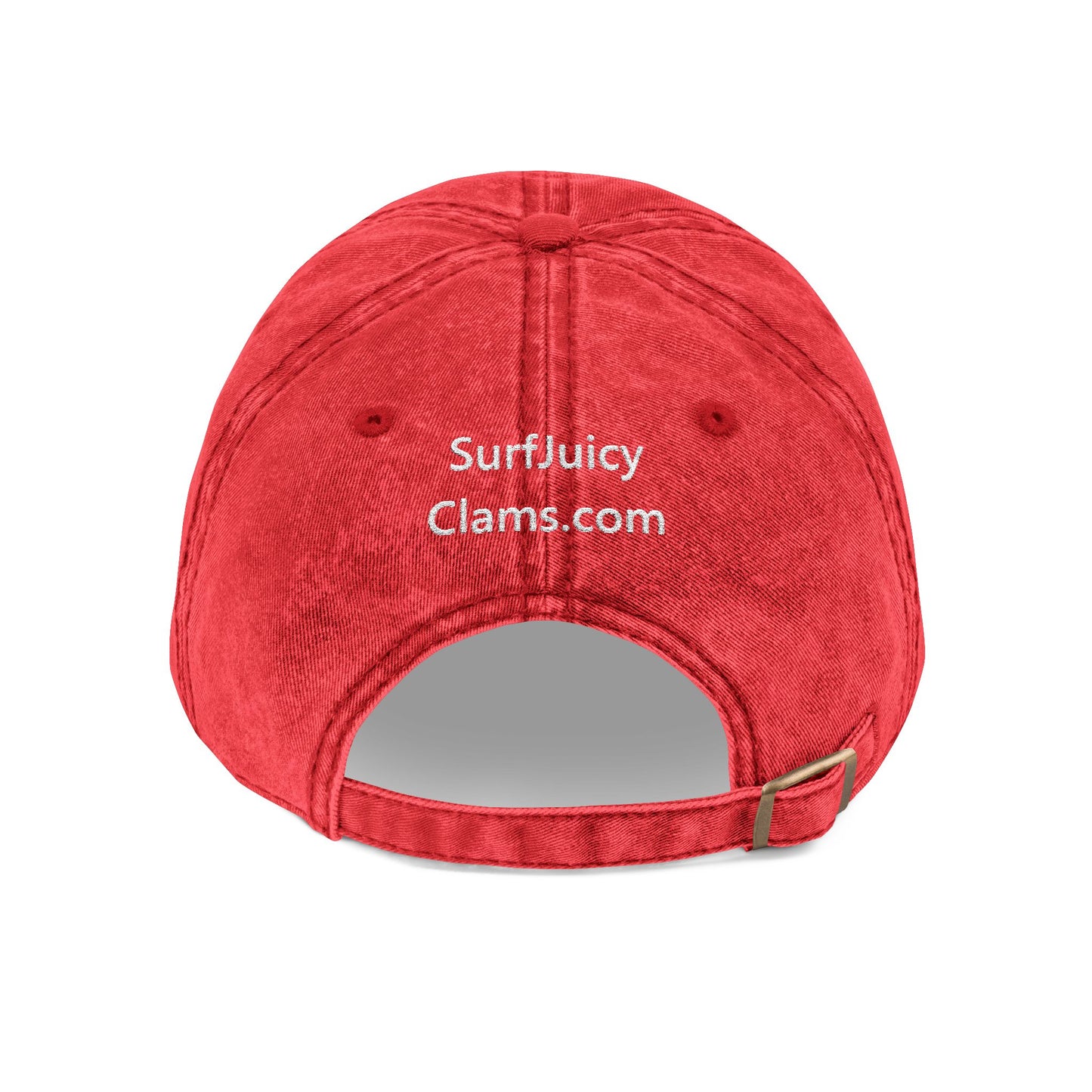 Juicy Clams Embroidered Vintage Cap (E006)