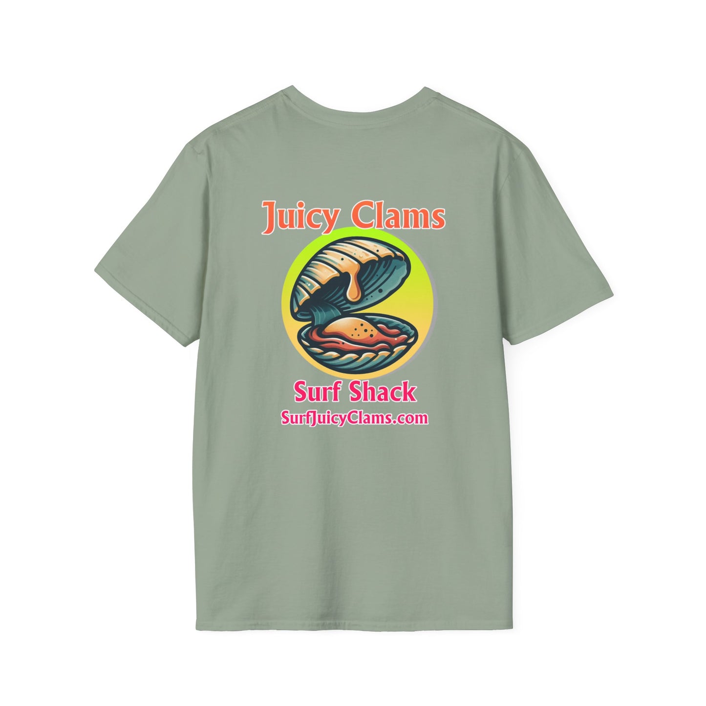 Juicy Clams Unisex Logo T-Shirt (A010)