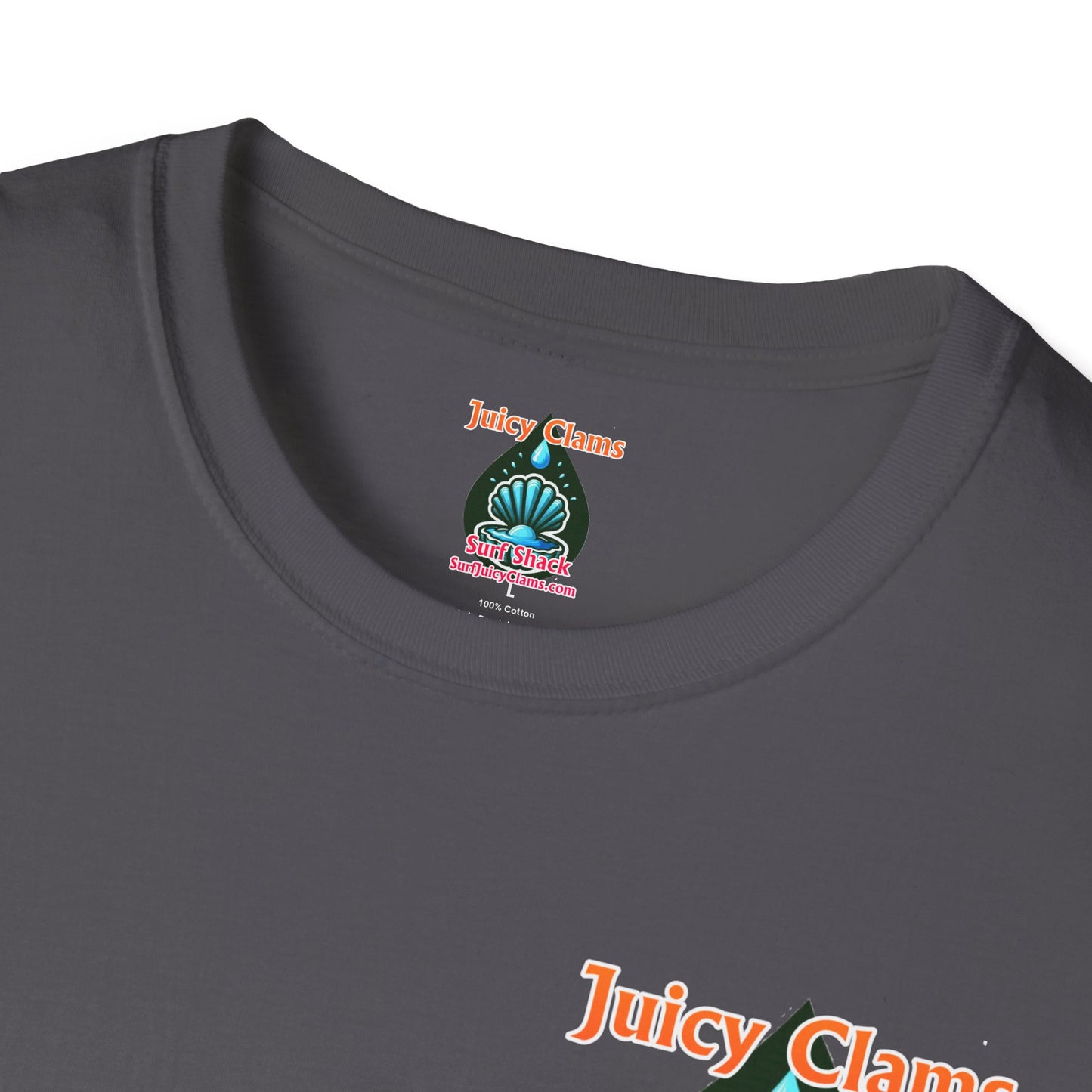 Juicy Clams Unisex Logo T-Shirt (A015)