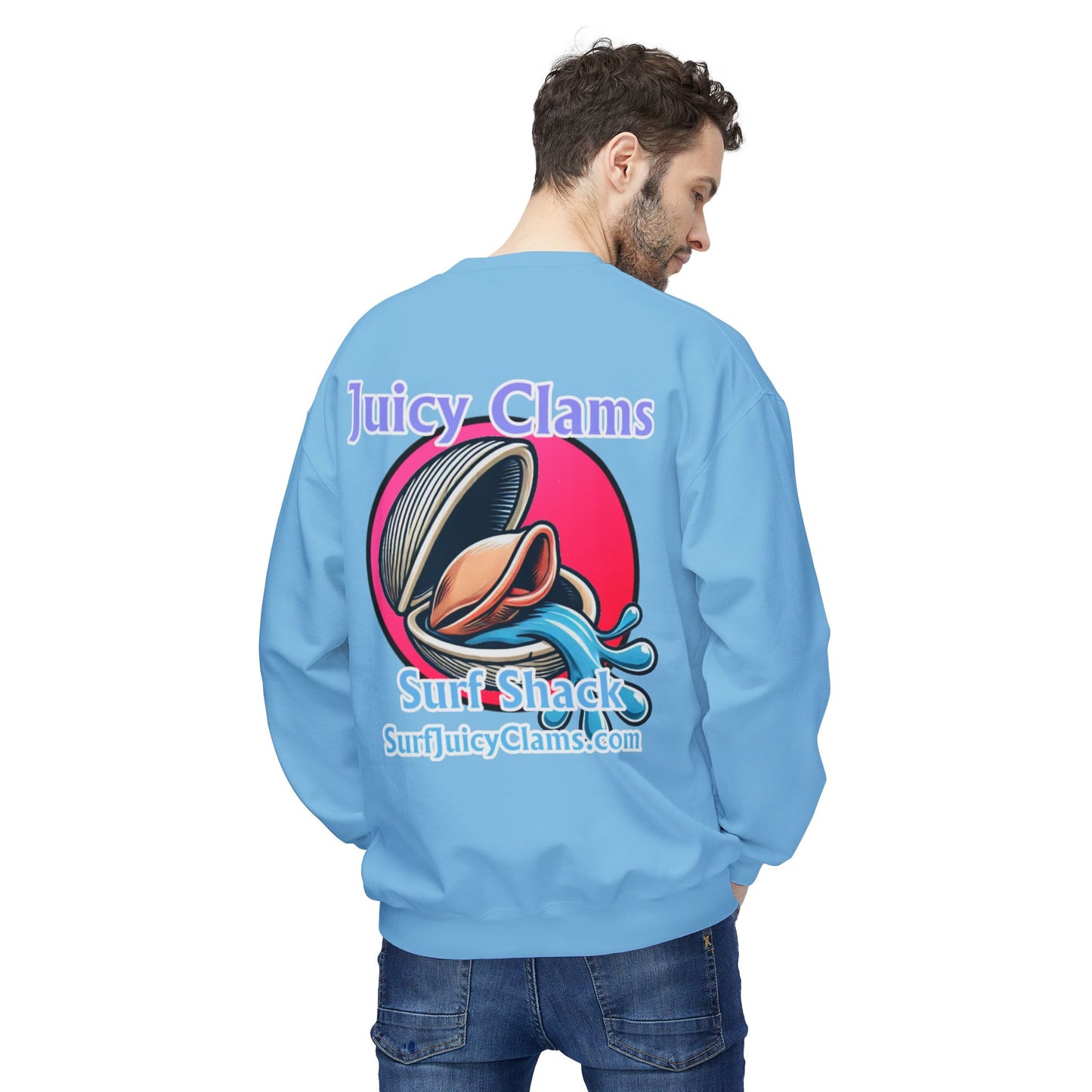 Juicy Clams Unisex Midweight Sweatshirt (A007)