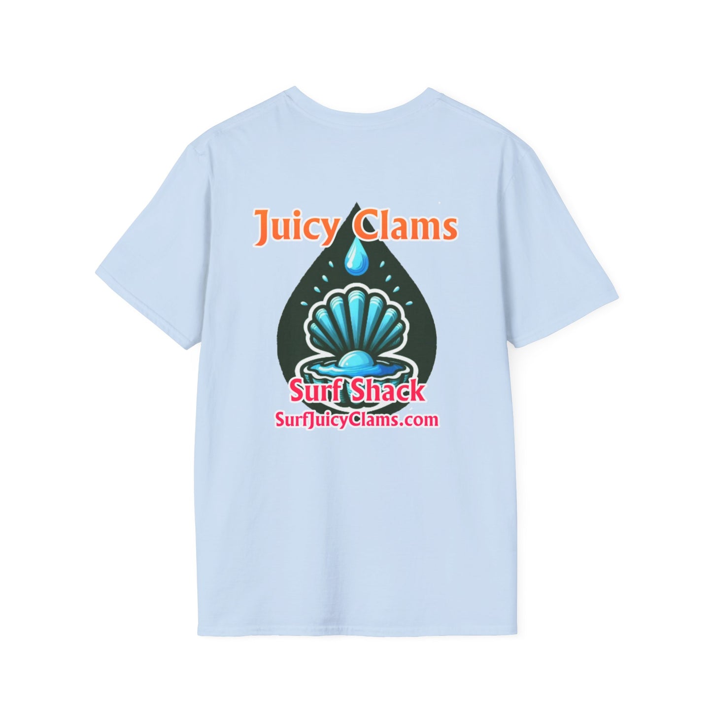 Juicy Clams Unisex Logo T-Shirt (A015)
