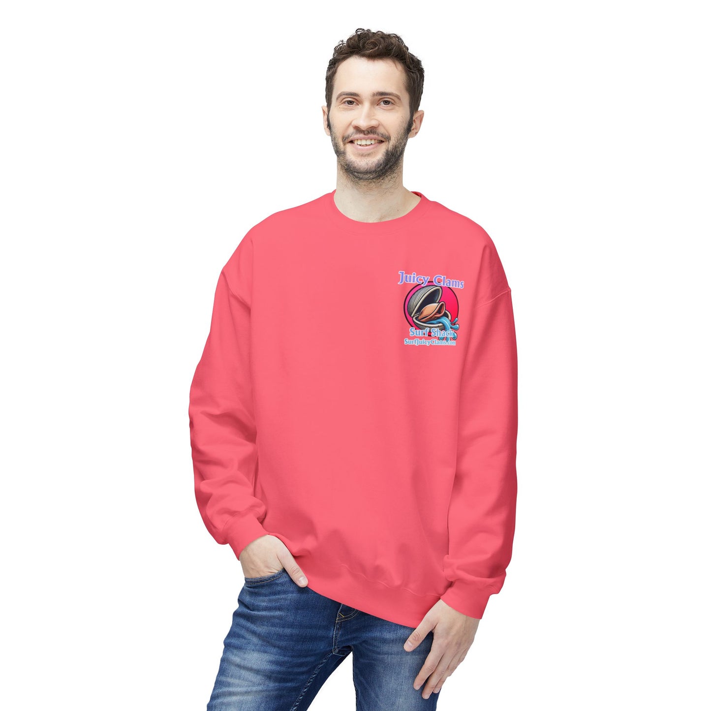 Juicy Clams Unisex Midweight Sweatshirt (A007)
