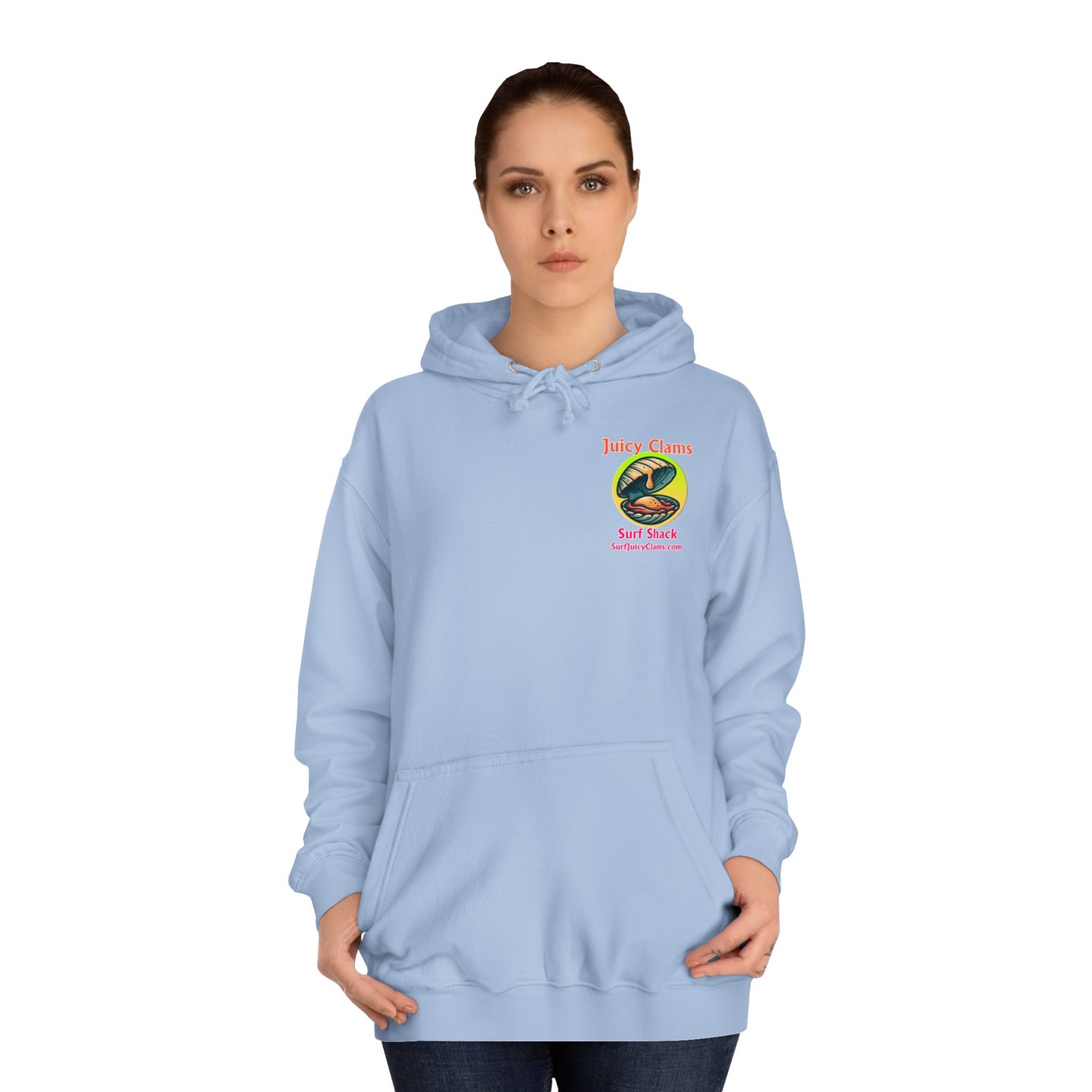 Juicy Clams Unisex College Hoodie (A010)