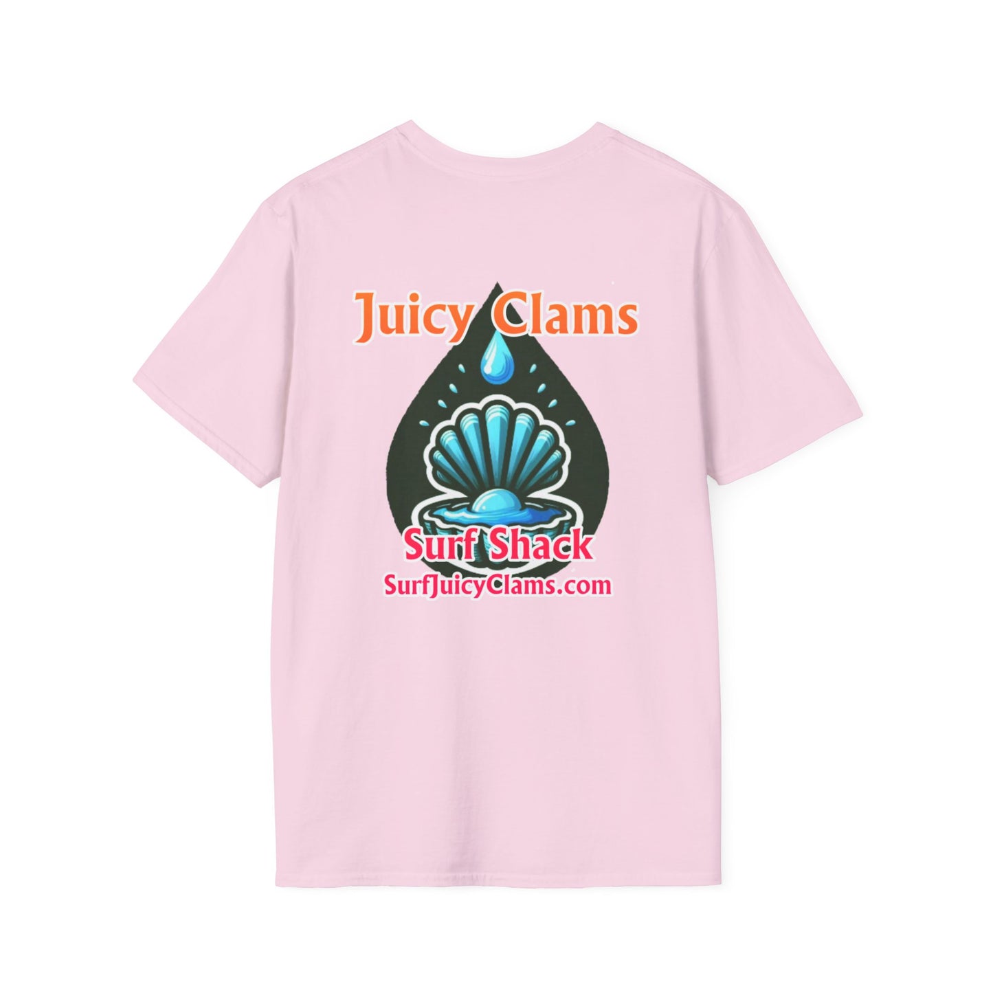 Juicy Clams Unisex Logo T-Shirt (A015)