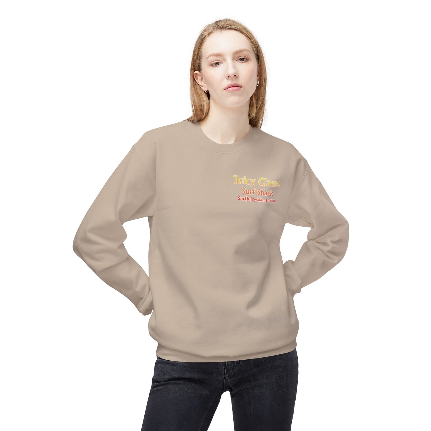 Juicy Clams Unisex Midweight Sweatshirt (D042)