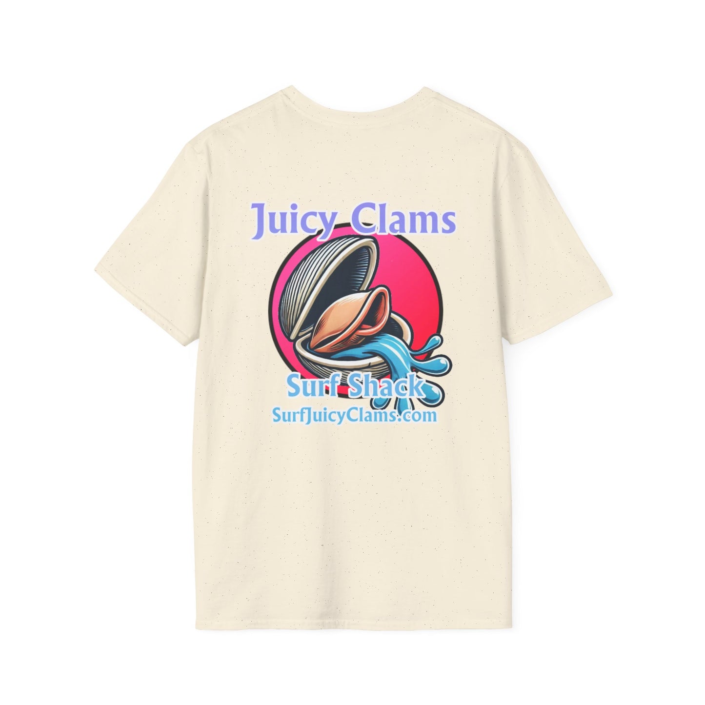 Juicy Clams Unisex Logo T-Shirt (A007)
