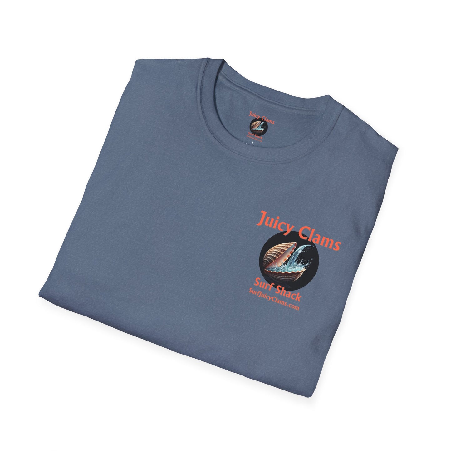 Juicy Clams Unisex Logo T-Shirt (A011)