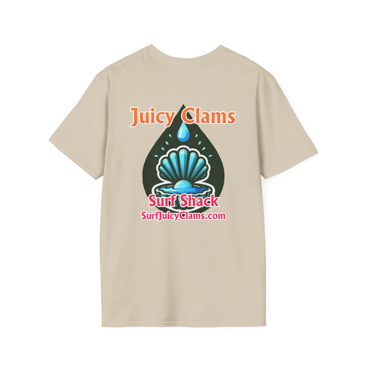Juicy Clams Unisex Logo T-Shirt (A015)