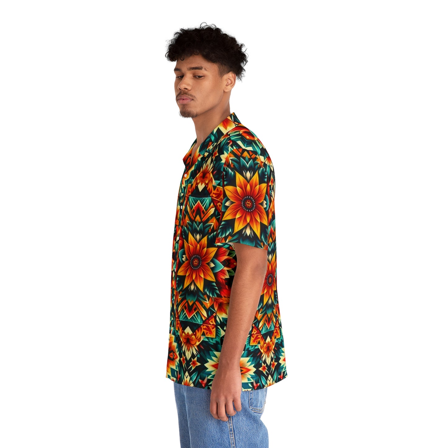 Juicy Clams Men's Hawaiian Shirt (H006)