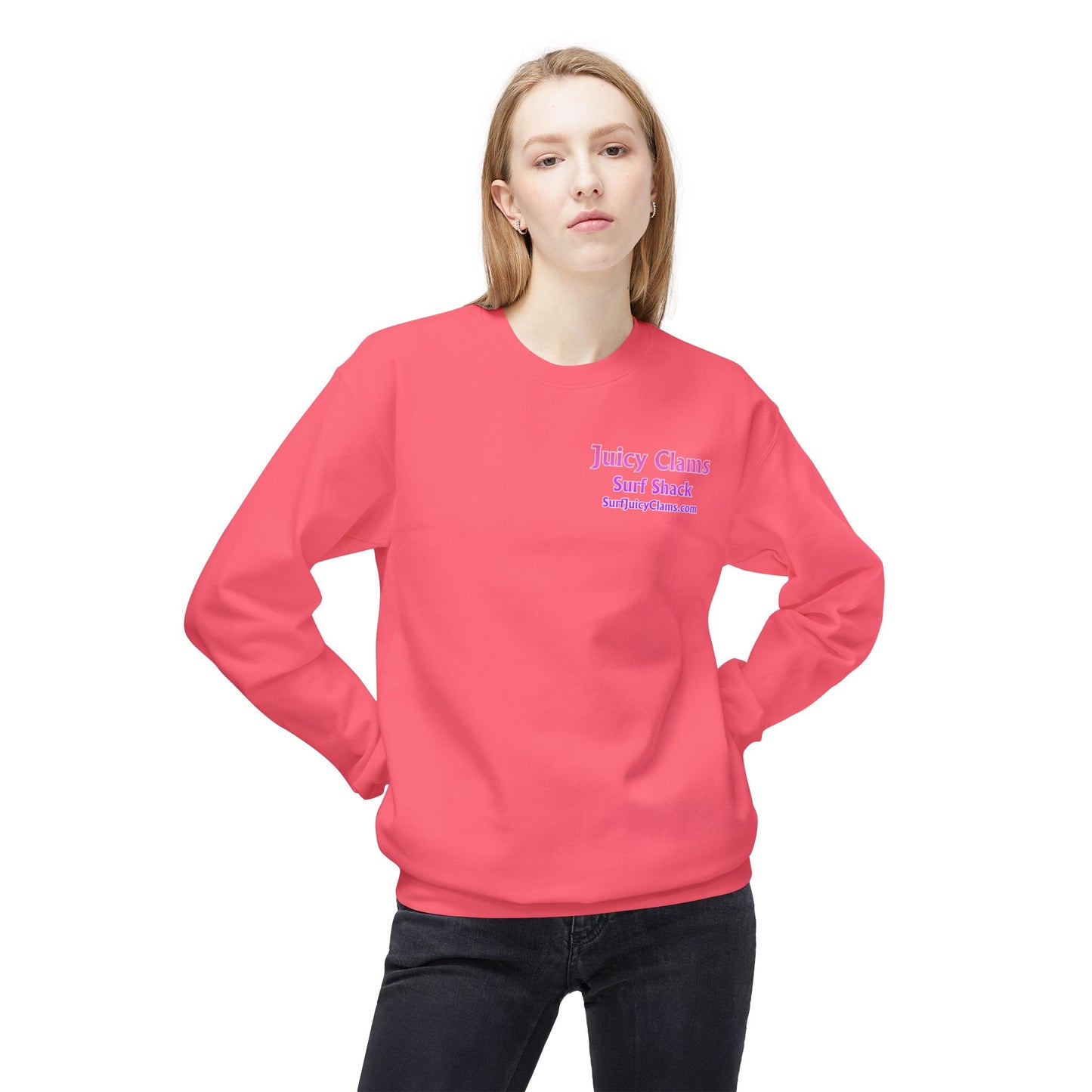 Juicy Clams Unisex Midweight Sweatshirt (D003)