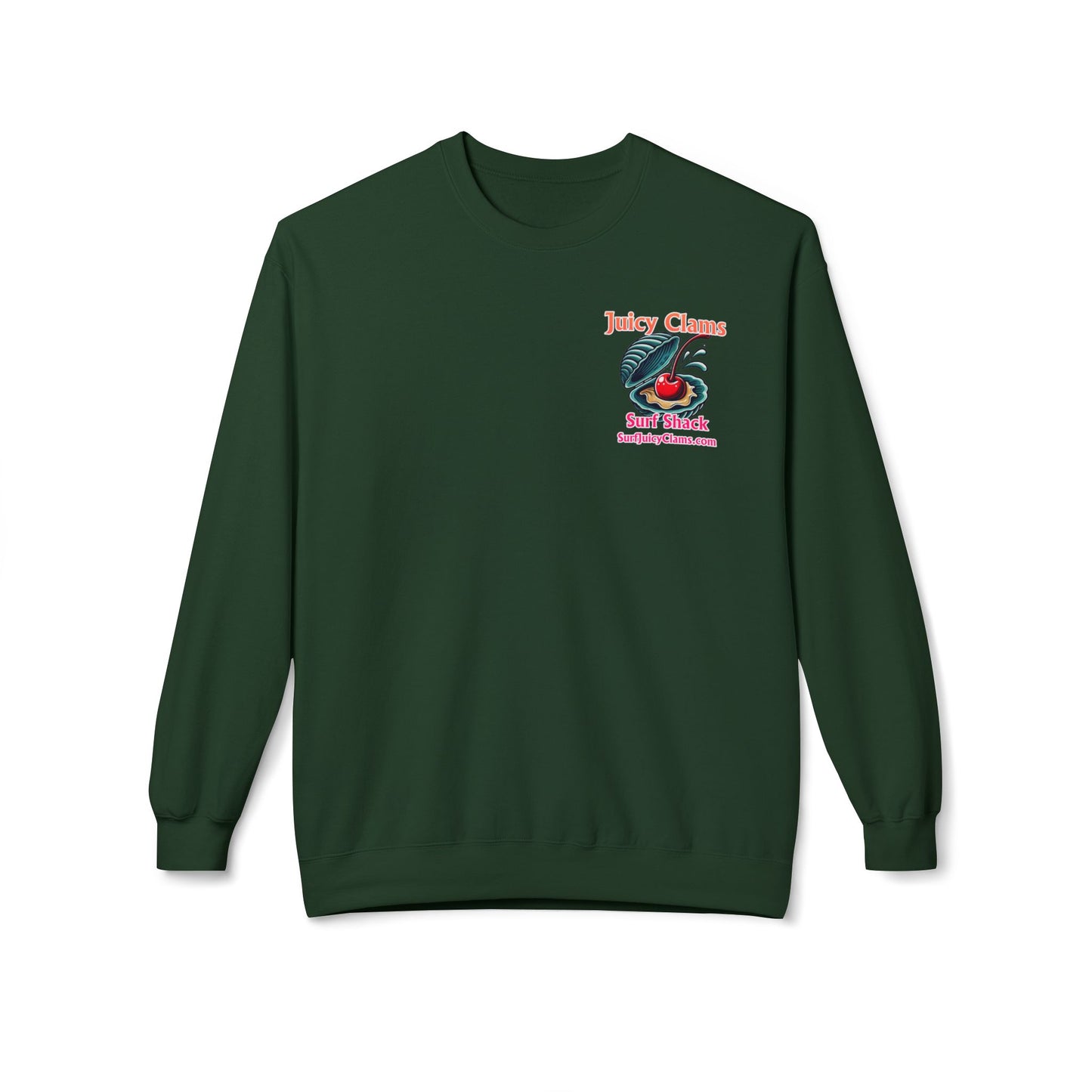 Juicy Clams Unisex Midweight Sweatshirt (A016)