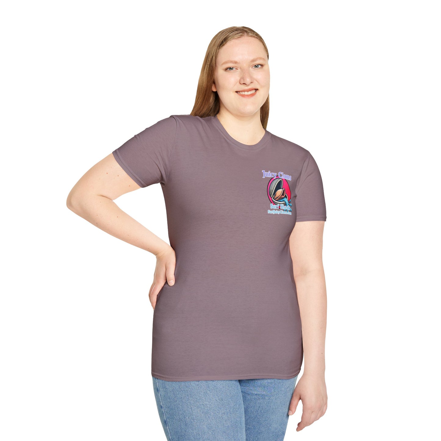 Juicy Clams Unisex Logo T-Shirt (A007)