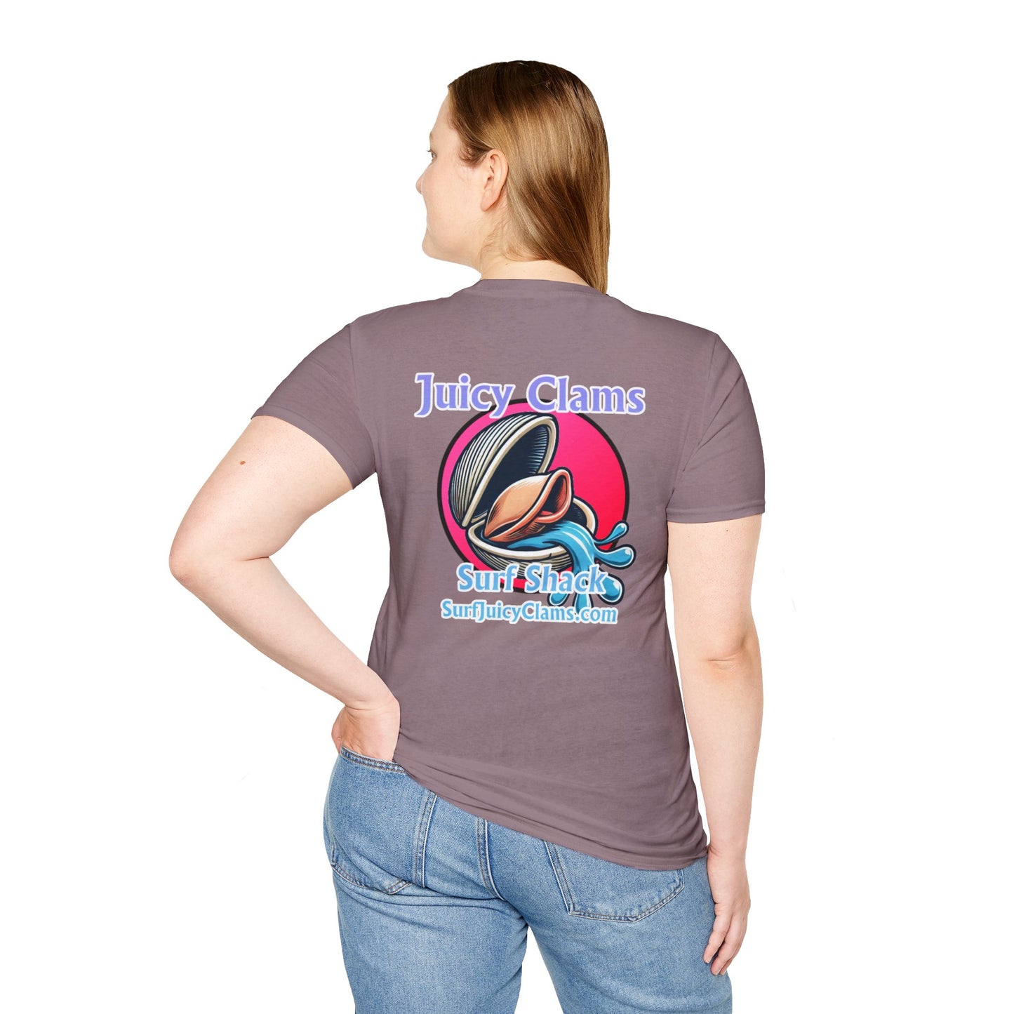 Juicy Clams Unisex Logo T-Shirt (A007)
