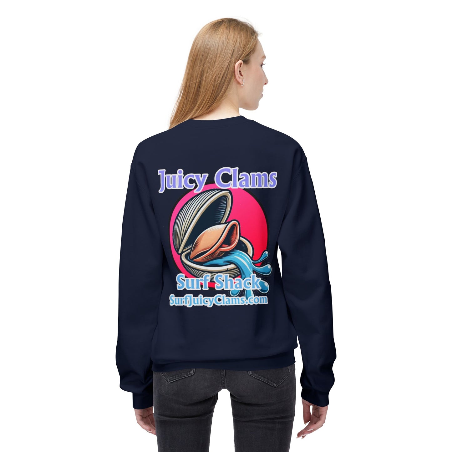 Juicy Clams Unisex Midweight Sweatshirt (A007)