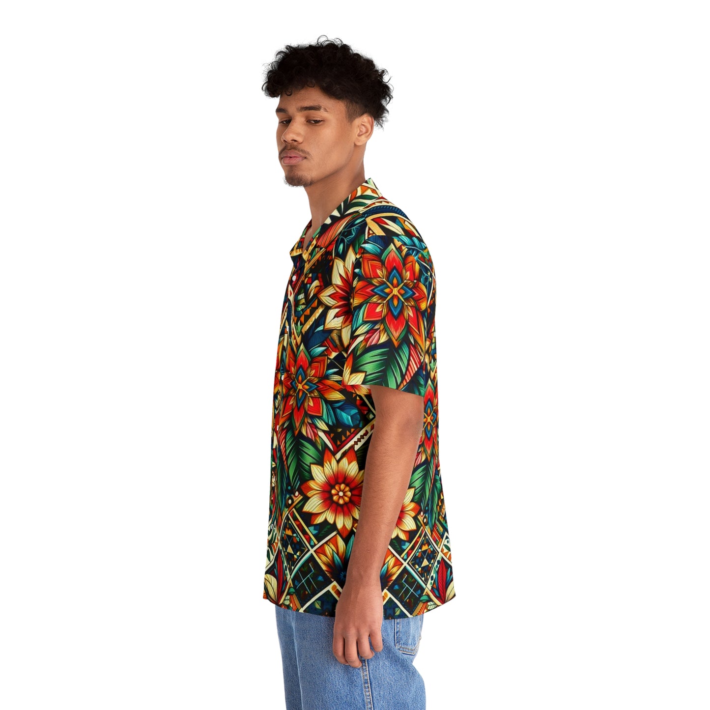 Juicy Clams Men's Hawaiian Shirt (H018)
