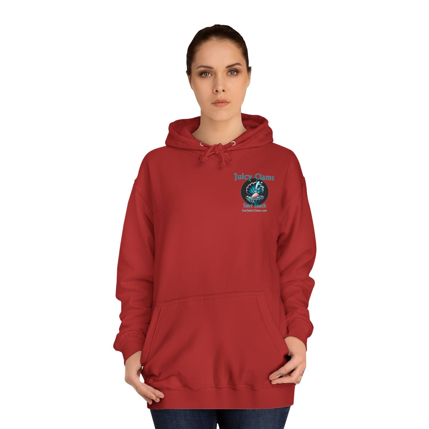 Juicy Clams Unisex College Hoodie (A004)