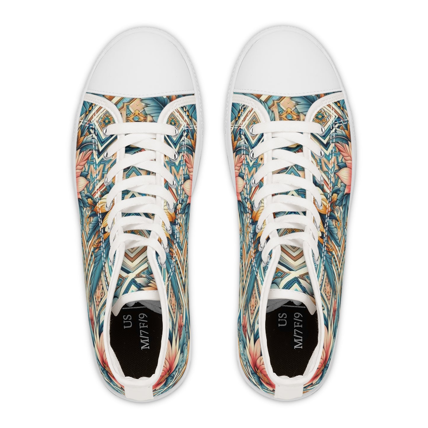 Juicy Clams Women's High Top Sneakers (1117)