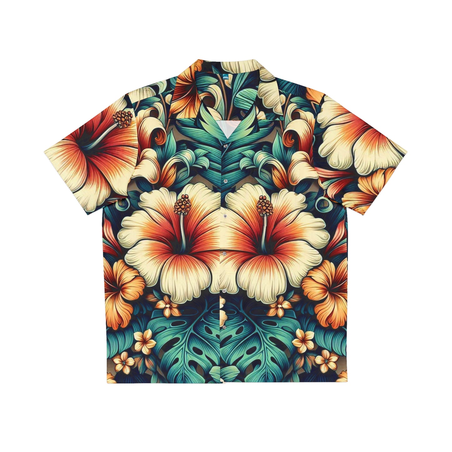 Juicy Clams Men's Hawaiian Shirt (1090)