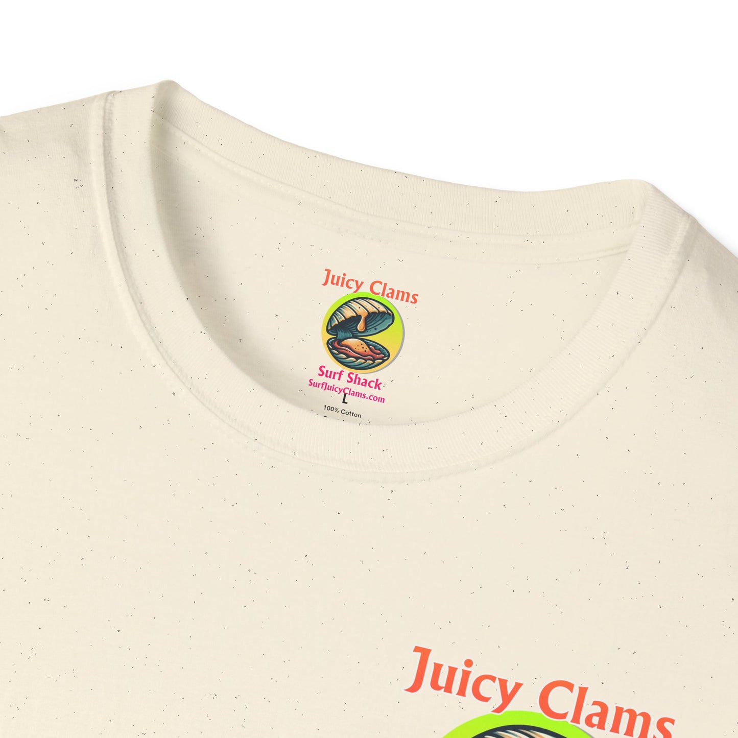 Juicy Clams Unisex Logo T-Shirt (A010)