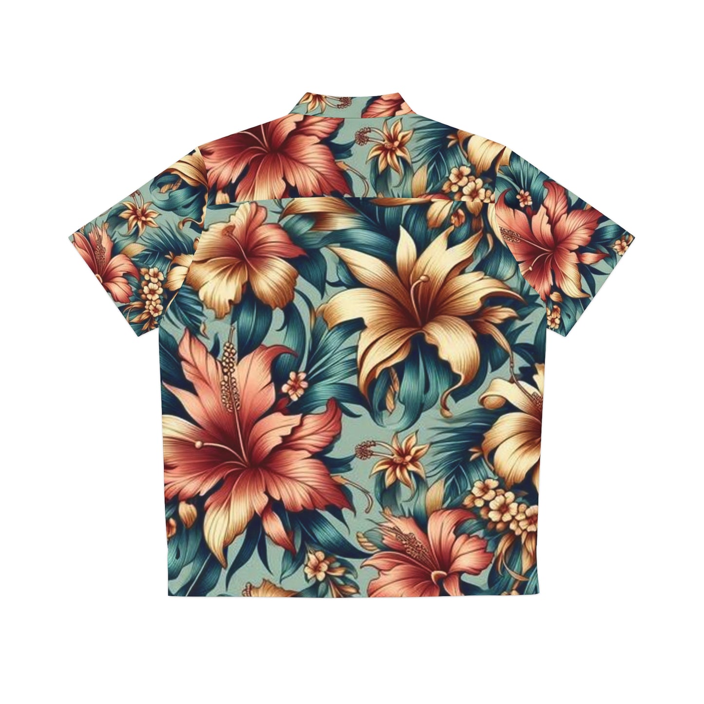 Juicy Clams Men's Hawaiian Shirt (1083)