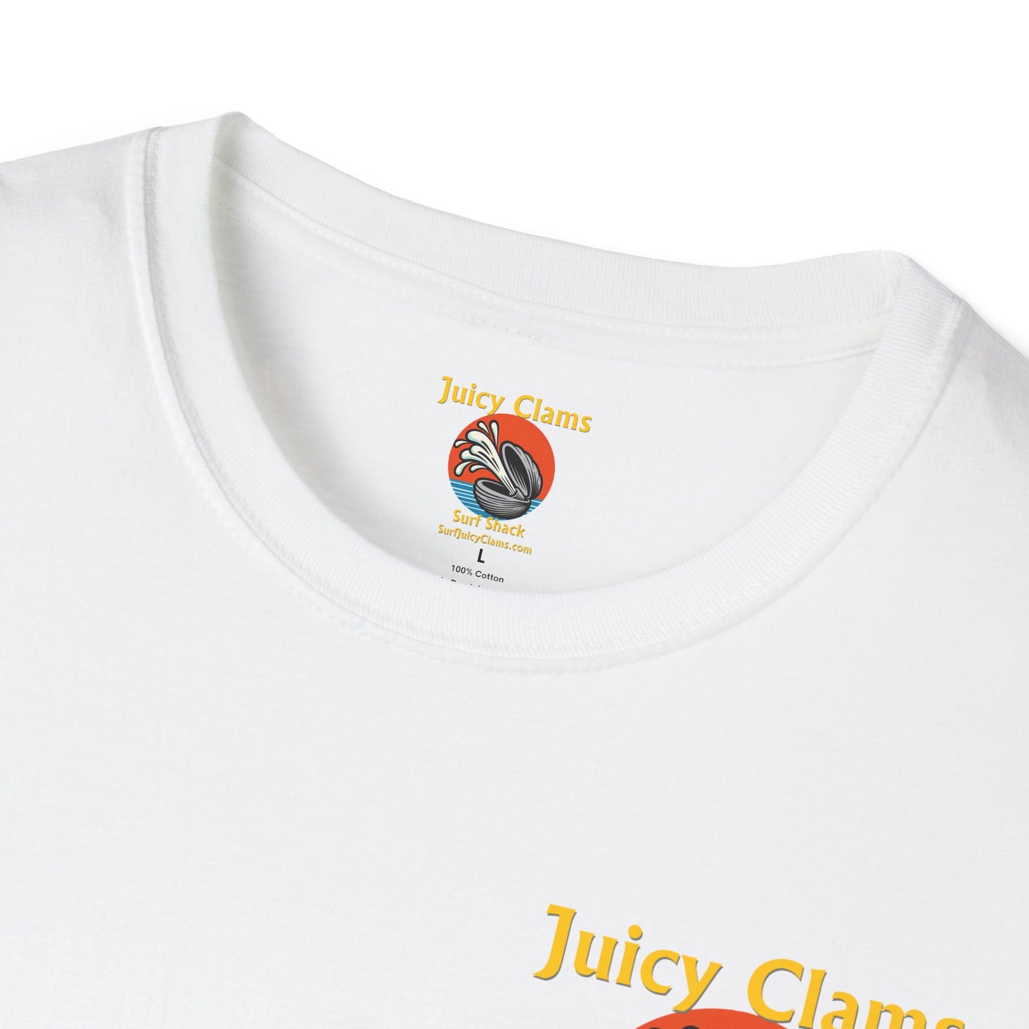 Juicy Clams Unisex Logo T-Shirt (A005)